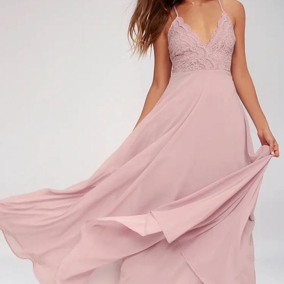 Lulus Maxi Dress - Picture 3 of 4